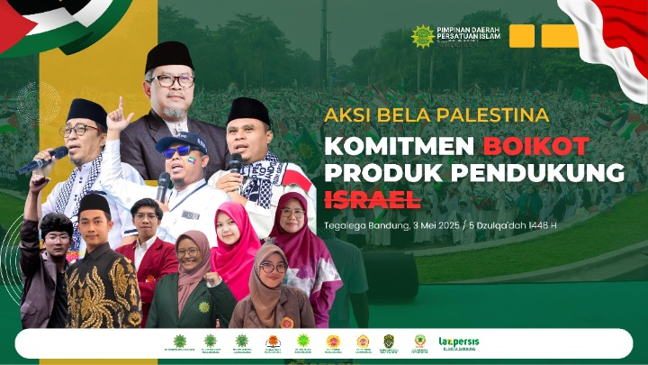 Aksi Bela Palestina, Persatuan Islam Kabupaten Wonosobo Mengajak Turun Aksi