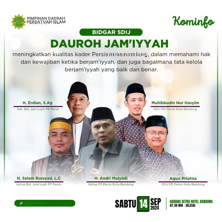 Dauroh Jamiyyah SDIJ PD PERSIS Kabupaten Wonosobo